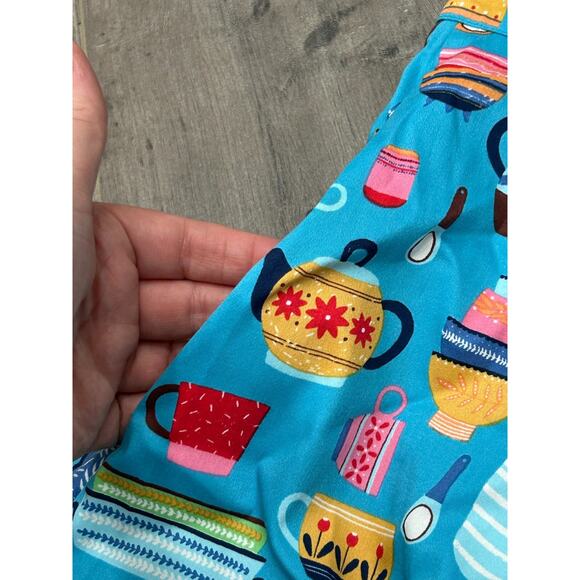 Eva Rose Womens Multicolor Stretch MCM Kitchenware Mini Swing Skirt Plus Size 3X - Picture 6 of 10